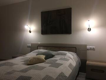 Фото номера Семейный люкс с балконом Проживание в семье Smiltės apartamentai г. Бирштонас 5