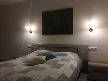 Фото номера Семейный люкс с балконом Проживание в семье Smiltės apartamentai г. Бирштонас 8