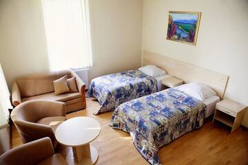 Фото номера Стандартный двухместный номер с 2 отдельными кроватями Отель Domus Hotel г. Бирштонас 7