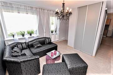 Фото номера Апартаменты - 1-й этаж Апартаменты Žanetos apartamentai г. Бирштонас 22